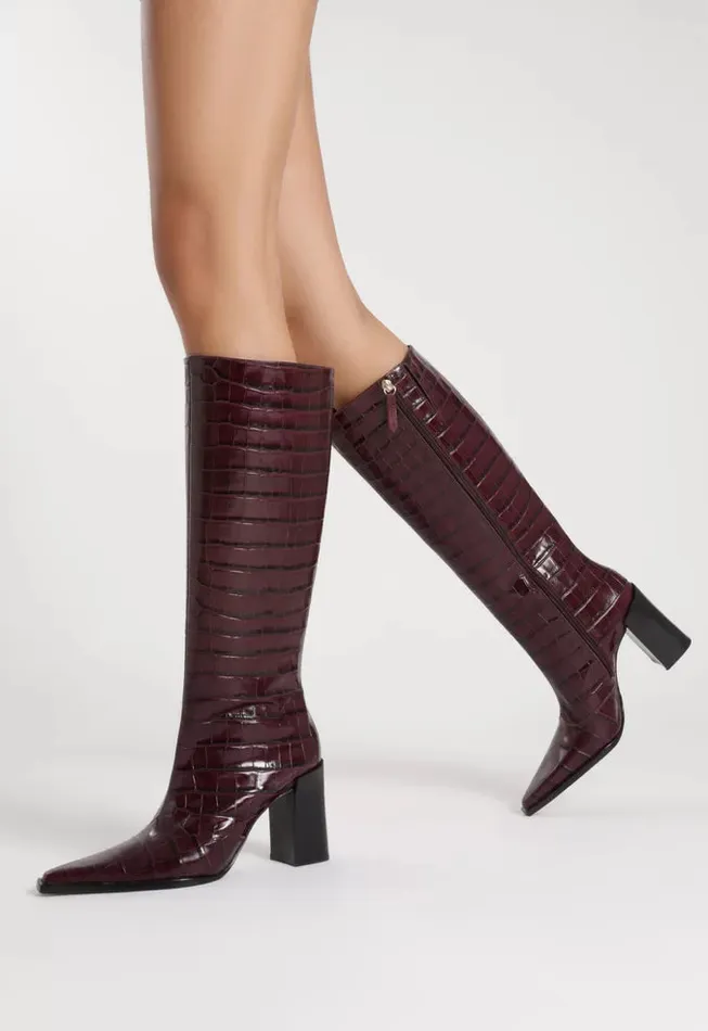 Raffaela Up Boot Cherry Wine Women Schutz Shoes Boots Raffaela Up Boot Cherry Wine Women Schutz Shoes Boots