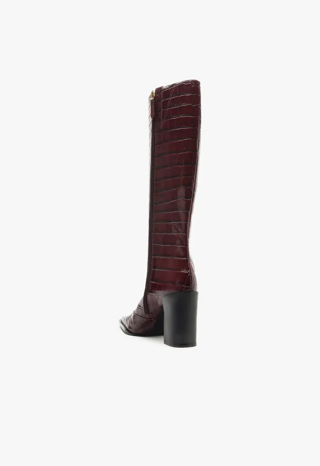 Raffaela Up Boot Cherry Wine Women Schutz Shoes Boots Raffaela Up Boot Cherry Wine Women Schutz Shoes Boots