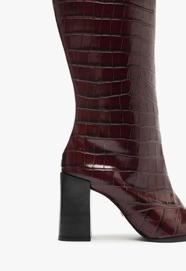Raffaela Up Boot Cherry Wine Women Schutz Shoes Boots Raffaela Up Boot Cherry Wine Women Schutz Shoes Boots