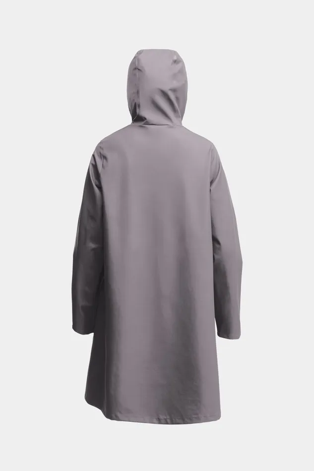 Raincoats Women Stutterheim Mosebacke Lightweight Raincoat Grey