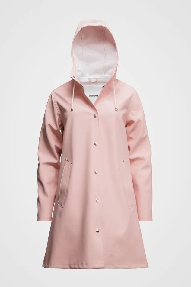 Raincoats Women Stutterheim Mosebacke Raincoat Pale Pink