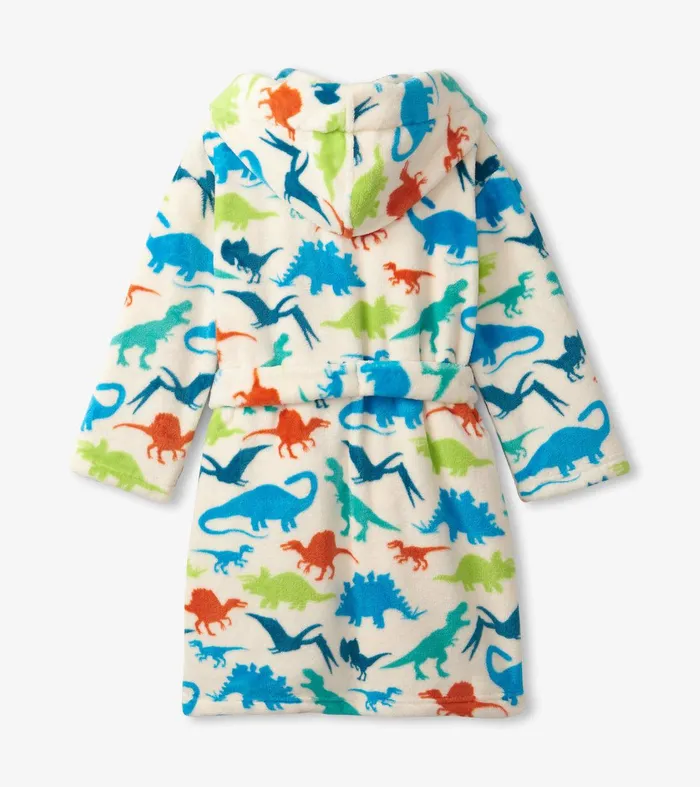 Real Dinosaurs Kids Fleece Robe Hatley