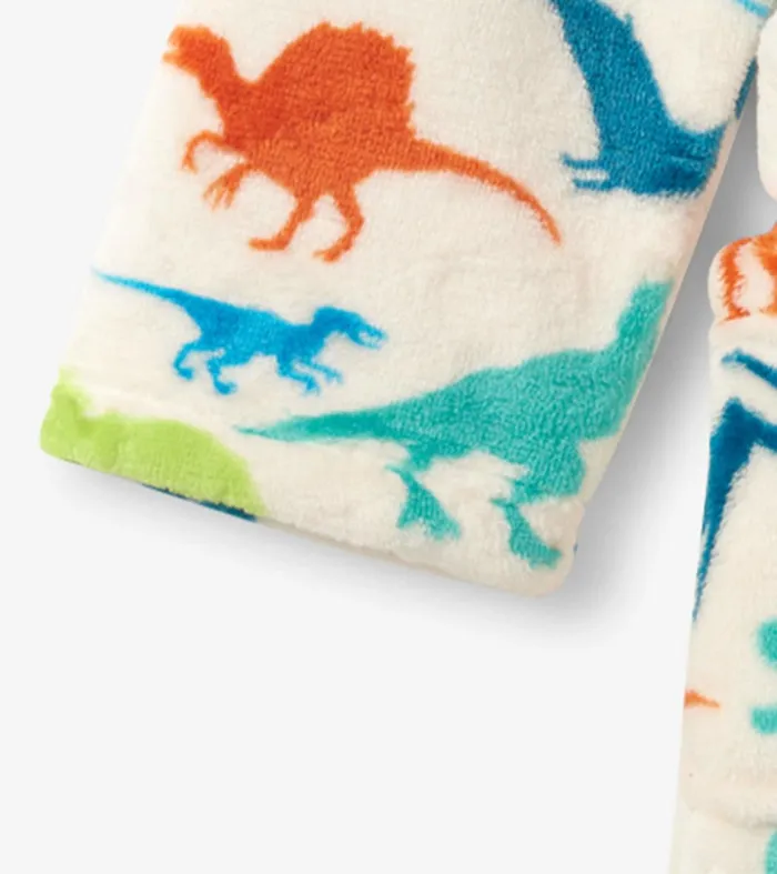 Real Dinosaurs Kids Fleece Robe Hatley