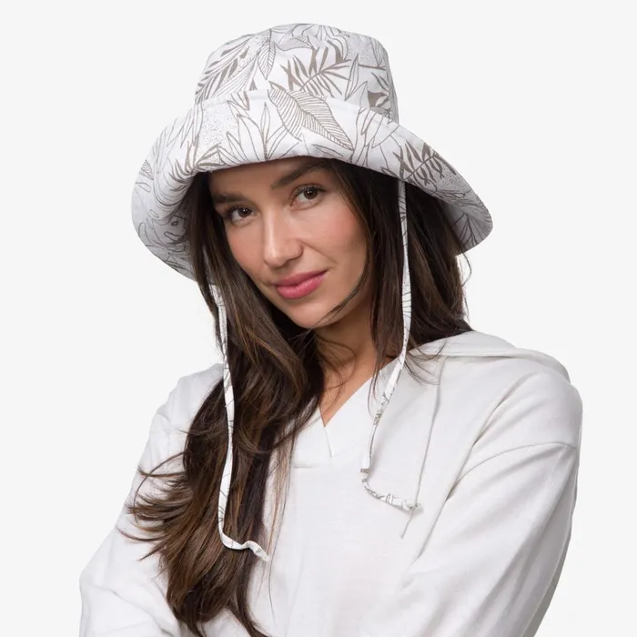 Reef Hats and Beanies Rudy Printed Bucket Hat Mushroom 8211 Women Reef Hats and Beanies Rudy Printed Bucket Hat Mushroom 8211 Women