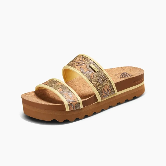 Reef Sandals Cushion Vista Hi Banana Cork 8211 Women Reef Sandals Cushion Vista Hi Banana Cork 8211 Women