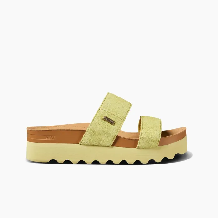 Reef Sandals Cushion Vista Hi Citron Suede 8211 Women