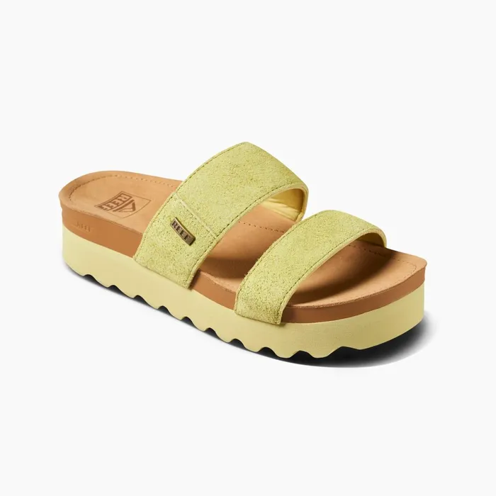 Reef Sandals Cushion Vista Hi Citron Suede 8211 Women Reef Sandals Cushion Vista Hi Citron Suede 8211 Women