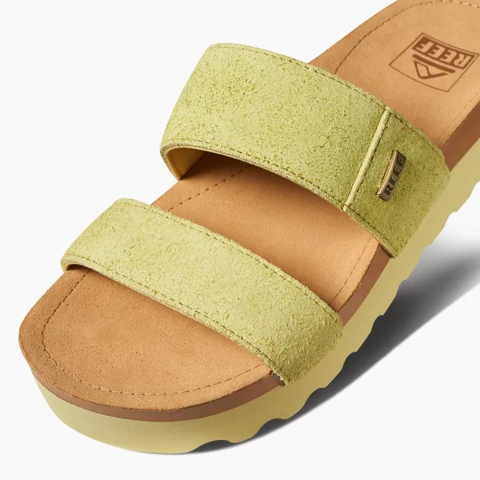 Reef Sandals Cushion Vista Hi Citron Suede 8211 Women Reef Sandals Cushion Vista Hi Citron Suede 8211 Women
