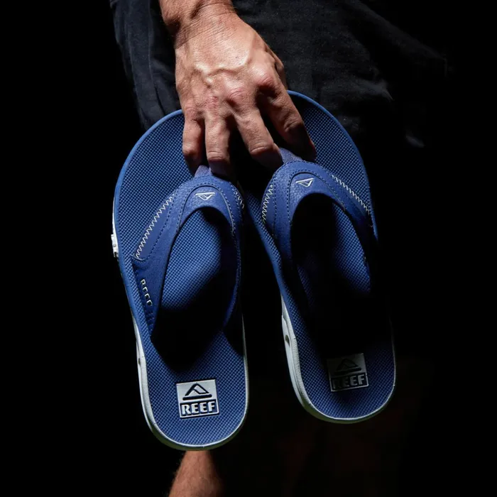 Reef Sandals Fanning Pregame Navywhite 8211 Men Reef Sandals Fanning Pregame Navywhite 8211 Men