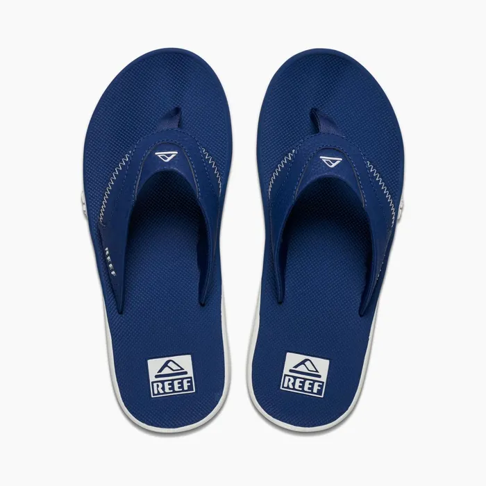 Reef Sandals Fanning Pregame Navywhite 8211 Men Reef Sandals Fanning Pregame Navywhite 8211 Men