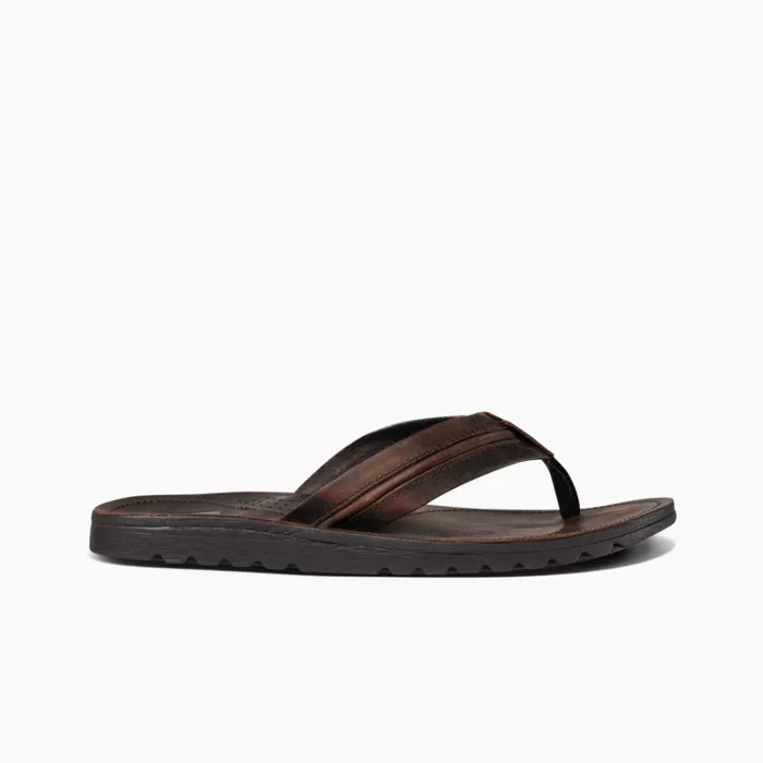 Reef Sandals Voyage Lux Dark Brown 8211 Men
