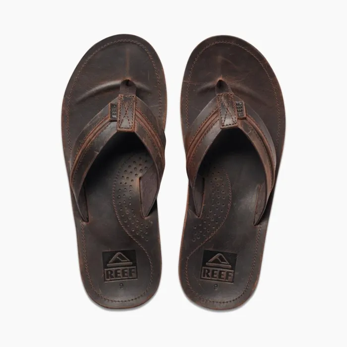 Reef Sandals Voyage Lux Dark Brown 8211 Men Reef Sandals Voyage Lux Dark Brown 8211 Men