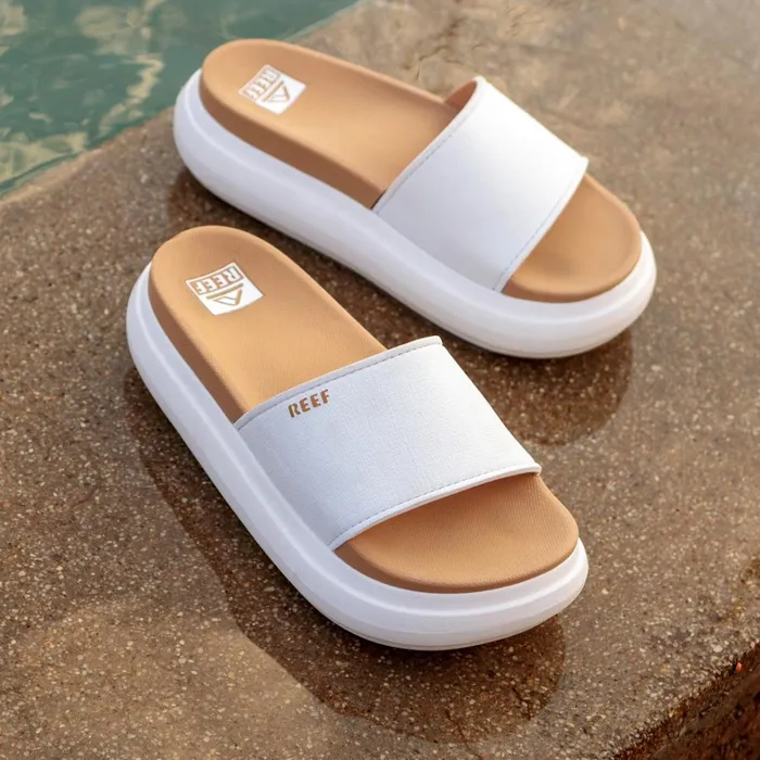 Reef Slides Cushion Bondi Bay Cloud 8211 Women Reef Slides Cushion Bondi Bay Cloud 8211 Women