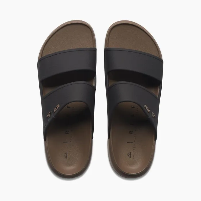 Reef Slides Oasis Double Up Fossilblack 8211 Men Reef Slides Oasis Double Up Fossilblack 8211 Men