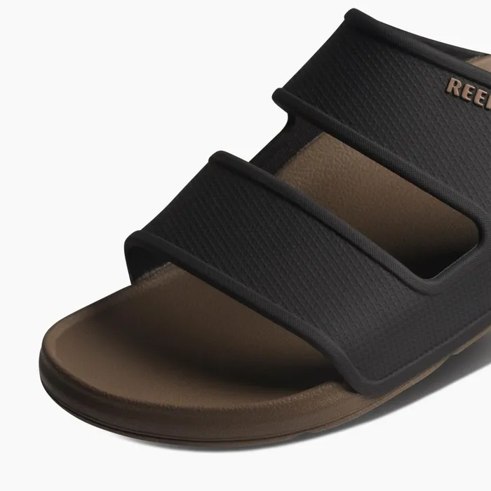 Reef Slides Oasis Double Up Fossilblack 8211 Men Reef Slides Oasis Double Up Fossilblack 8211 Men