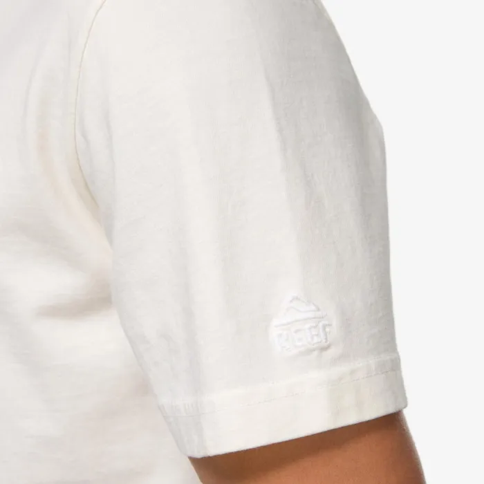 Reef TShirts and Shirts Marte Short Sleeve Tee Marshmallow 8211 Men Reef TShirts and Shirts Marte Short Sleeve Tee Marshmallow 8211 Men