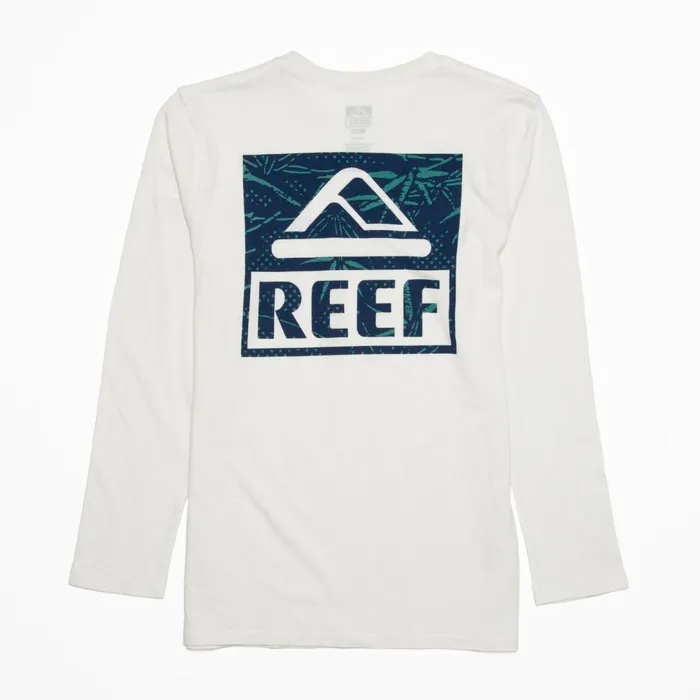 Reef TShirts and Shirts Wellie 24 Long Sleeve Tee Cloud 8211 Men