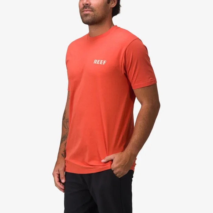 Reef TShirts and Shirts Wellie Short Sleeve Tee Chili 8211 Men