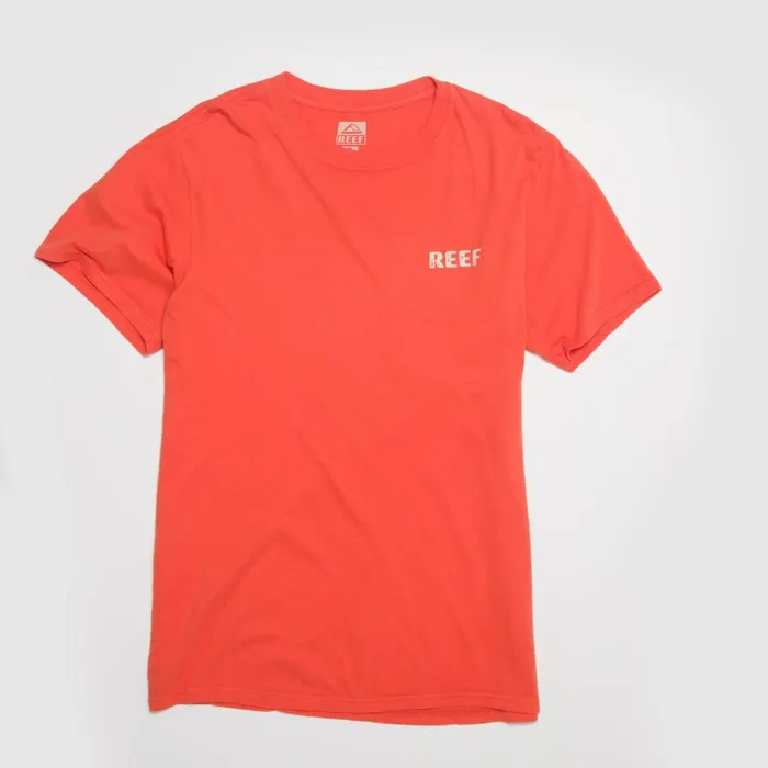 Reef TShirts and Shirts Wellie Short Sleeve Tee Chili 8211 Men