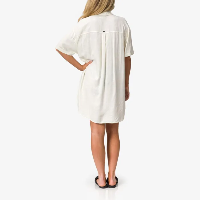 Reef TShirts Tanks and Dresses Ollie Shirt Dress Marshmallow 8211 Women Reef TShirts Tanks and Dresses Ollie Shirt Dress Marshmallow 8211 Women