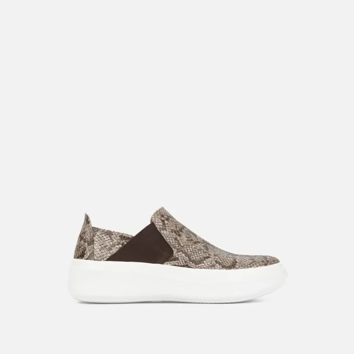 Rosette Snake Print Platform Sneaker Antique Gold Women Kenneth Cole Gentle Souls