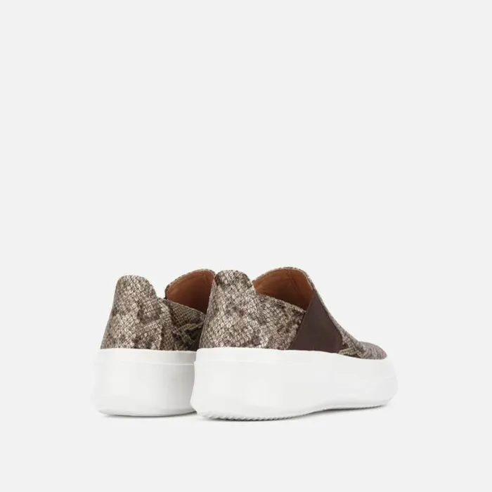 Rosette Snake Print Platform Sneaker Antique Gold Women Kenneth Cole Gentle Souls