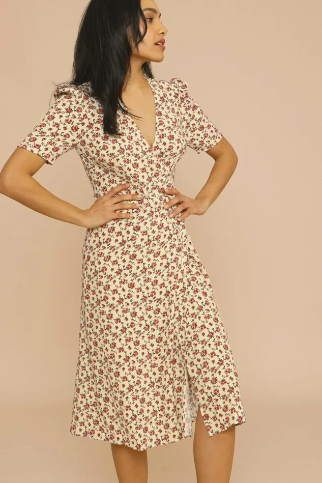 Rouje GABIN Dress Rosita Ecru Women Dresses