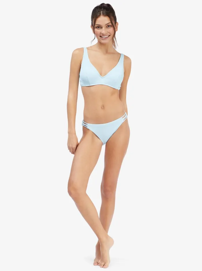 Roxy Active Swimsuits Roxy Active Full Bikini Bottoms Cool Blue 8211 Women