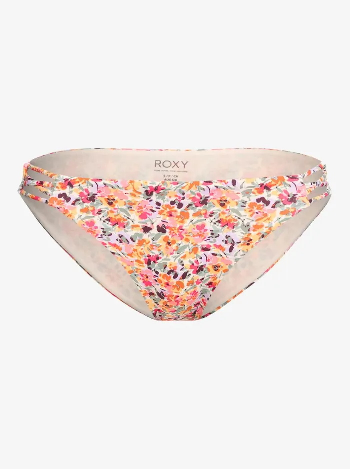 Roxy Bikinis Printed Beach Classics Hipster Bikini Bottoms Pastel Rose Swept Up Floral 8211 Women
