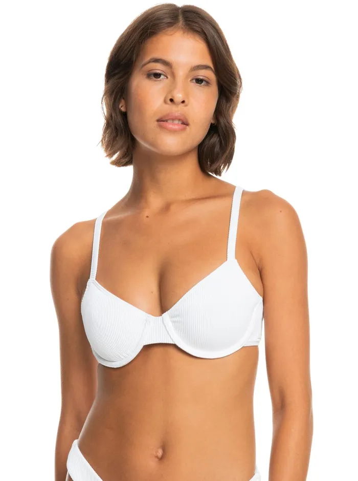Roxy Bikinis Roxy Love The Muse Bikini Top Bright White 8211 Women