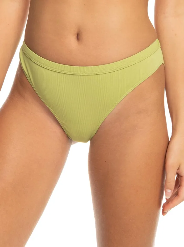 Roxy Bikinis Roxy Pro The Snap Turn Cheeky Bikini Bottoms Fern 8211 Women