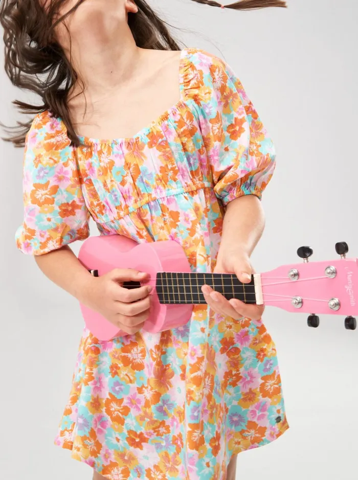 Roxy Dresses and Rompers Girl039s 416 Running Nights Dress Autumn Sunset Floraya 8211 Women