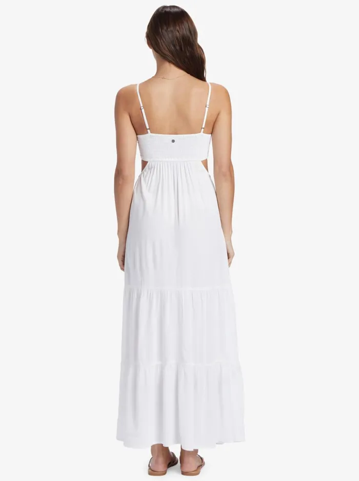 Roxy Dresses Hot Tropics Maxi Dress Snow White 8211 Women
