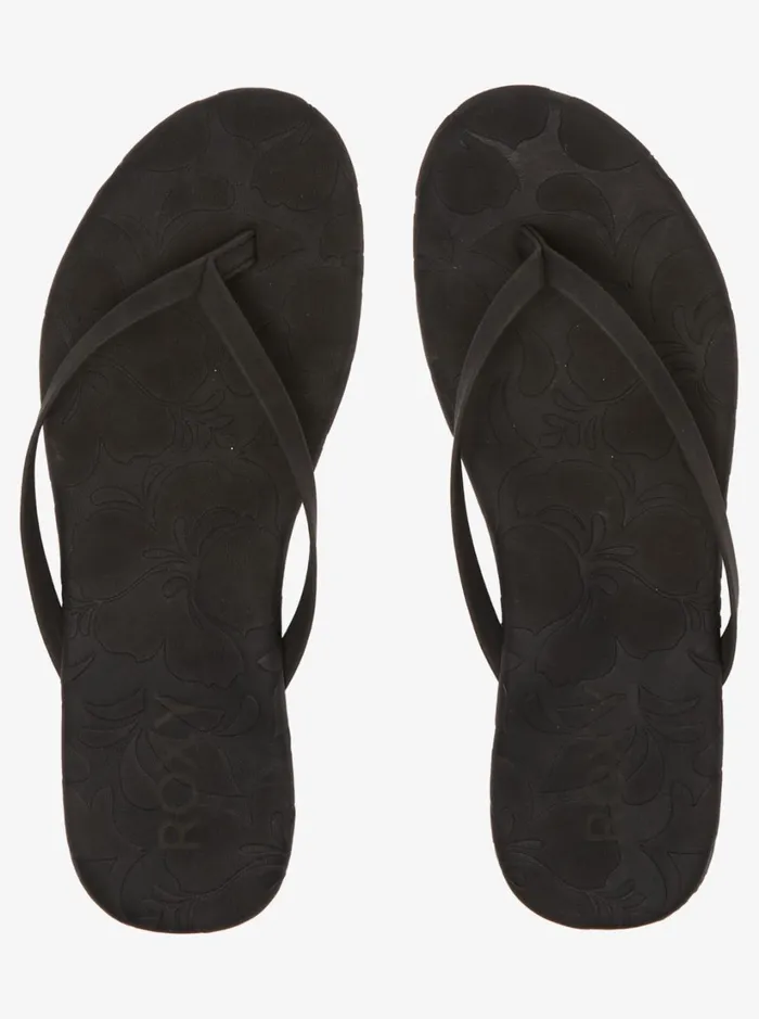 Roxy Flip Flops Gabbie FlipFlops Black 8211 Women