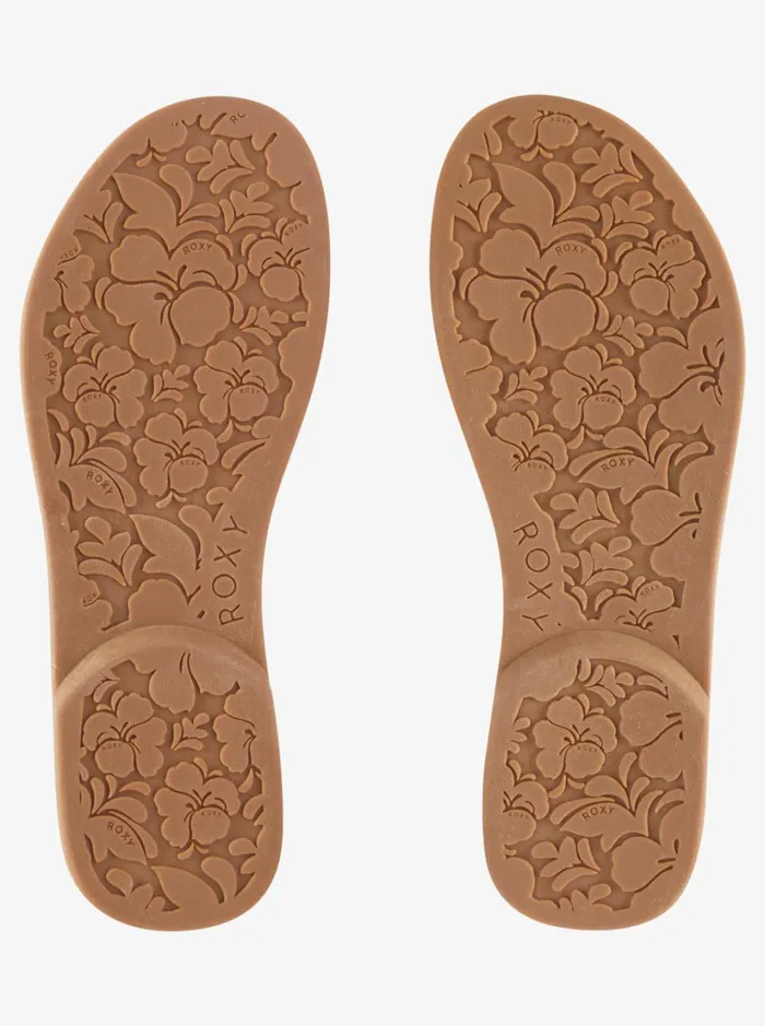 Roxy Flip Flops Gabbie FlipFlops Tan 8211 Women