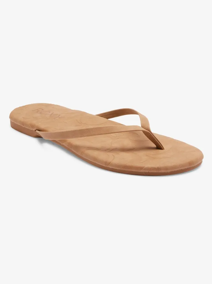 Roxy Flip Flops Gabbie FlipFlops Tan 8211 Women