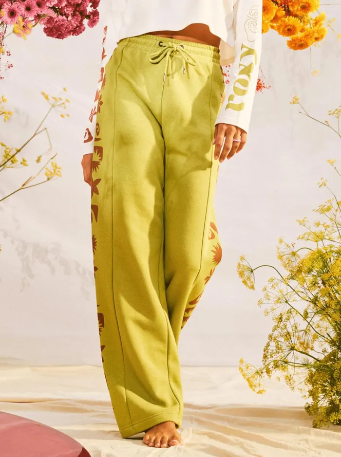 Roxy Pants and Jeans Miles Away Joggers Fern 8211 Women
