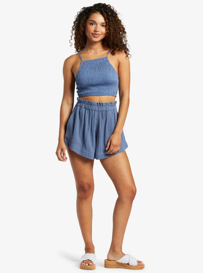 Roxy Shorts What A Vibe Beach Shorts Bijou Blue 8211 Women