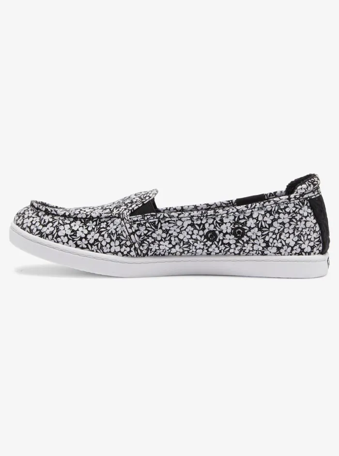 Roxy Sneakers Minnow SlipOn Shoes Blackwhite 8211 Women