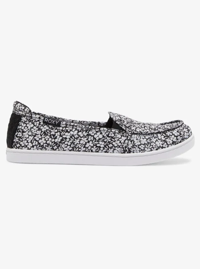 Roxy Sneakers Minnow SlipOn Shoes Blackwhite 8211 Women