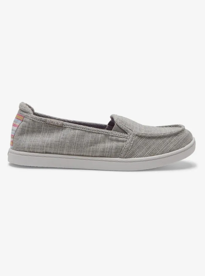 Roxy Sneakers Minnow SlipOn Shoes Cool Grey 8211 Women