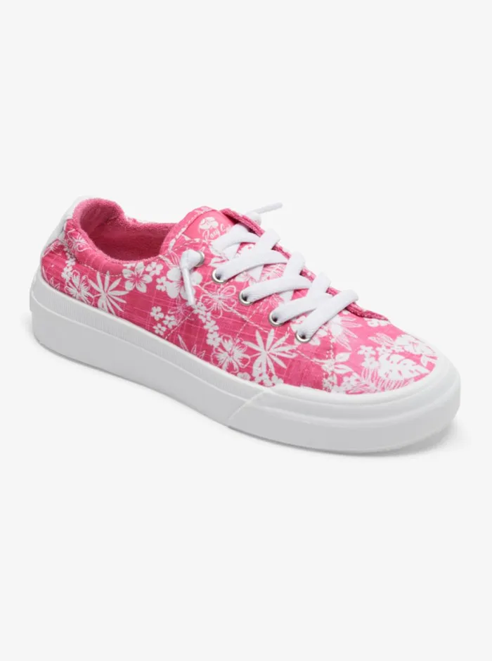 Roxy Sneakers Roxy Rae Shoes Crazy Pink Flower 8211 Women