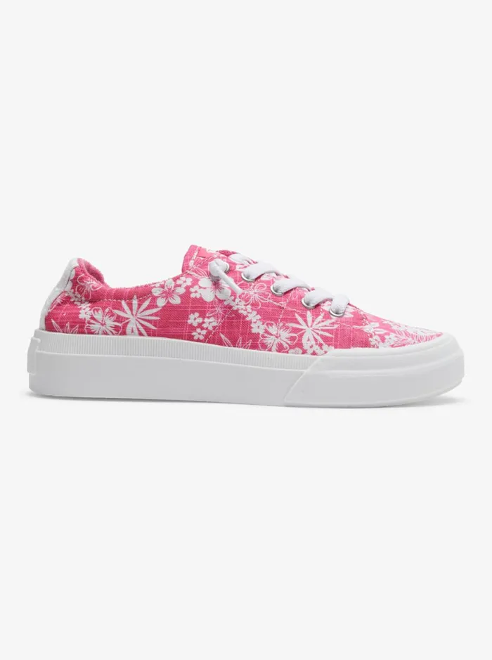 Roxy Sneakers Roxy Rae Shoes Crazy Pink Flower 8211 Women