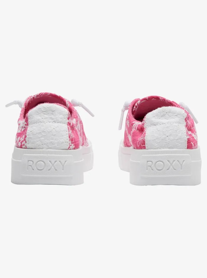 Roxy Sneakers Roxy Rae Shoes Crazy Pink Flower 8211 Women