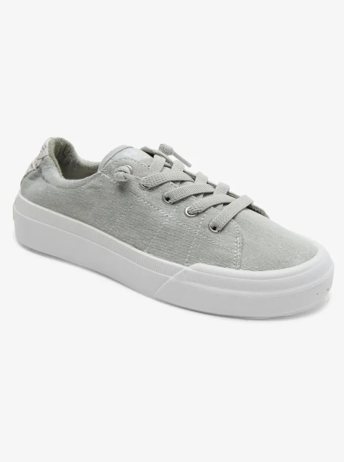 Roxy Sneakers Roxy Rae Shoes Washed Olive 8211 Women