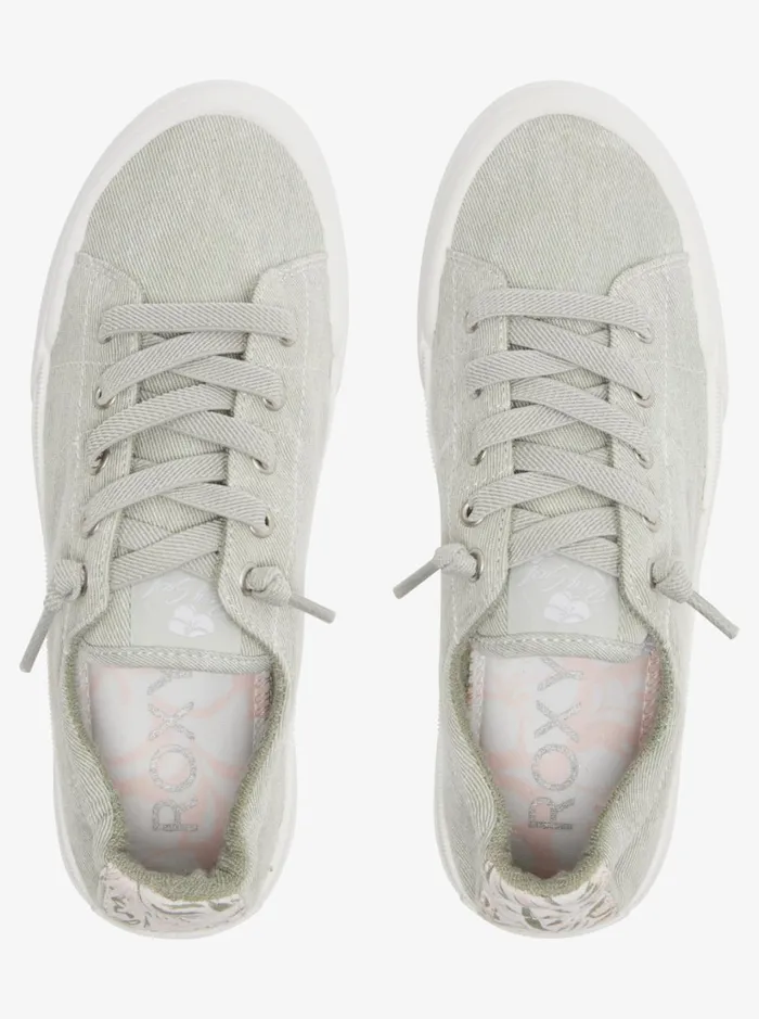 Roxy Sneakers Roxy Rae Shoes Washed Olive 8211 Women