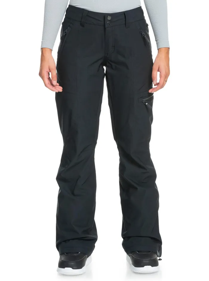 Roxy Snow Pants Cabin Technical Snow Pants True Black 8211 Women