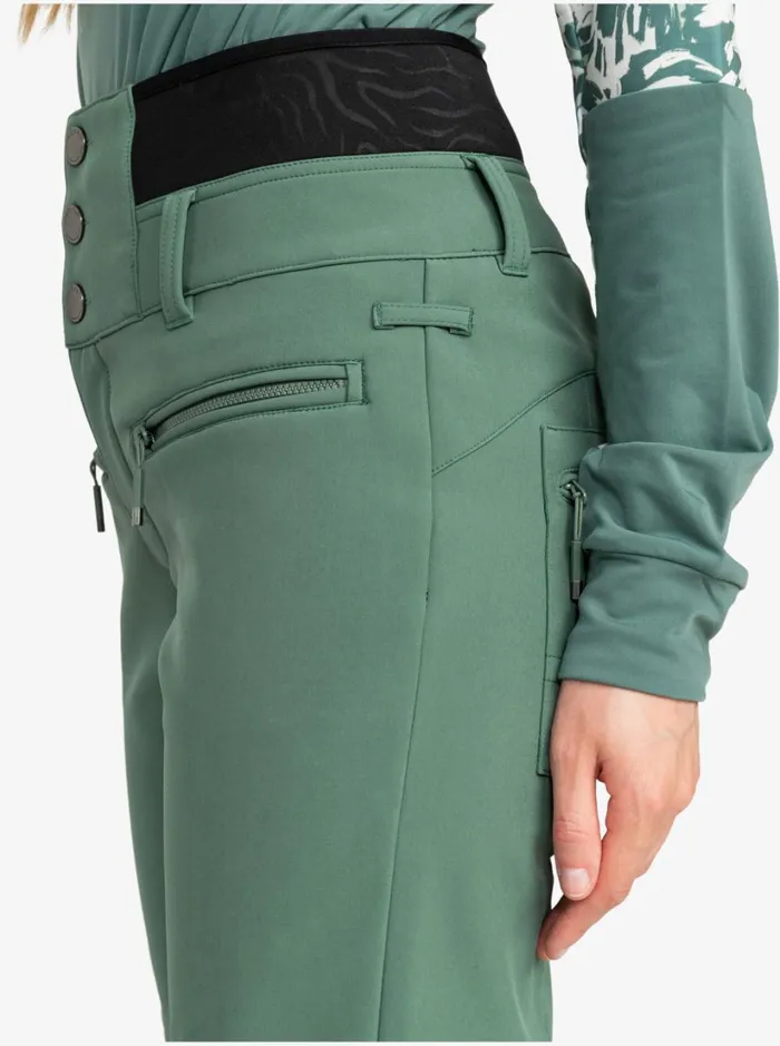Roxy Snow Pants Rising High Technical Snow Pants Dark Forest 8211 Women