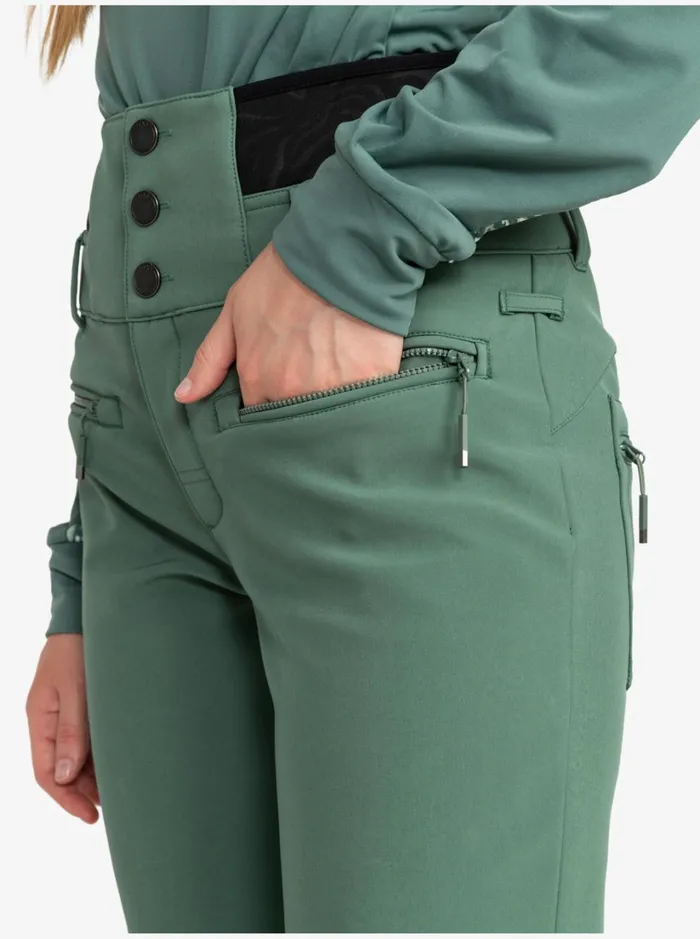 Roxy Snow Pants Rising High Technical Snow Pants Dark Forest 8211 Women