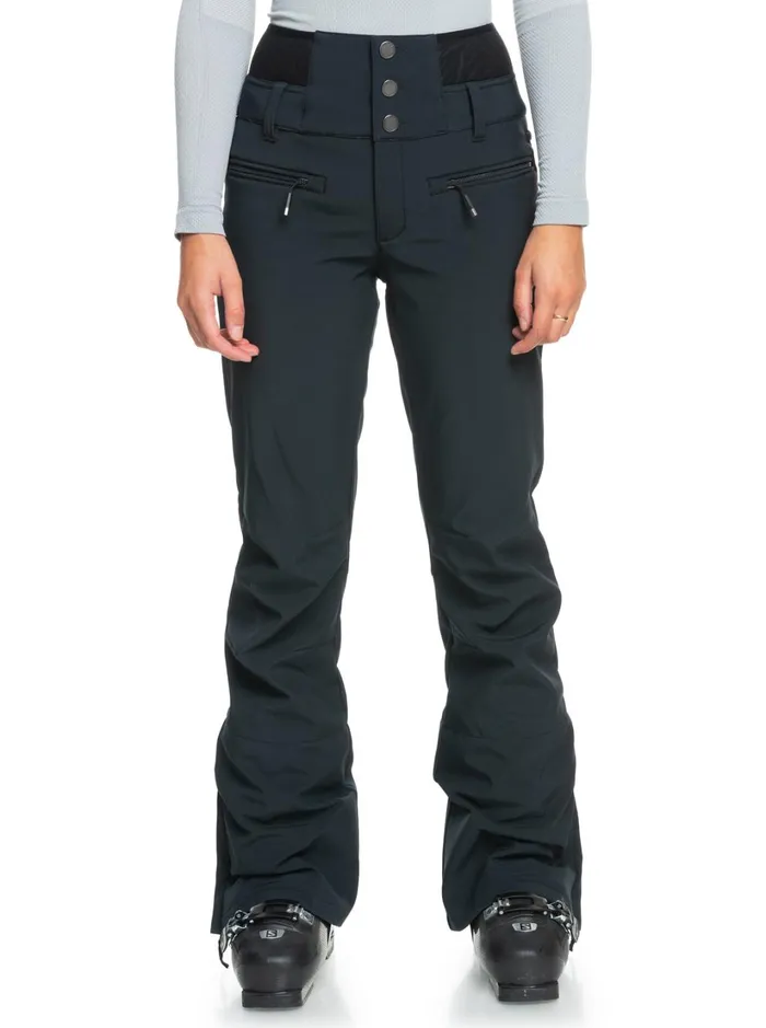 Roxy Snow Pants Rising High Technical Snow Pants True Black 8211 Women